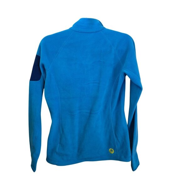 Marmot NWT Flashpoint Polartec Fleece Turquoise Zip Pocket Jacket Size S - Picture 3 of 10